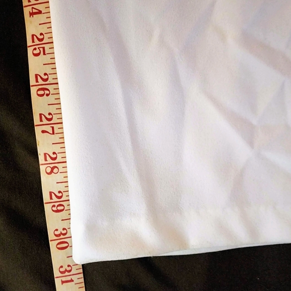 Emma & Michelle White Wide Leg Tie Waist Sleeveless V-Neck Jumpsuit Size 16 - Picture 8 of 16